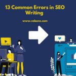 13 common SEO mistakes to be avoided